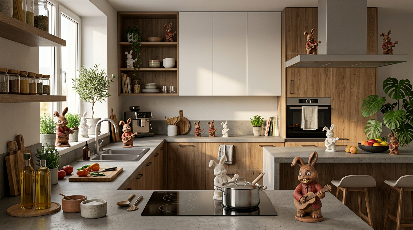 Barnaby der Barde - Hasen-Rockstar