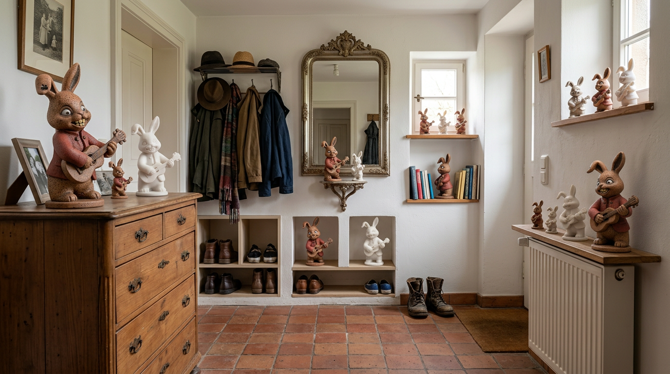 Barnaby der Barde - Hasen-Rockstar