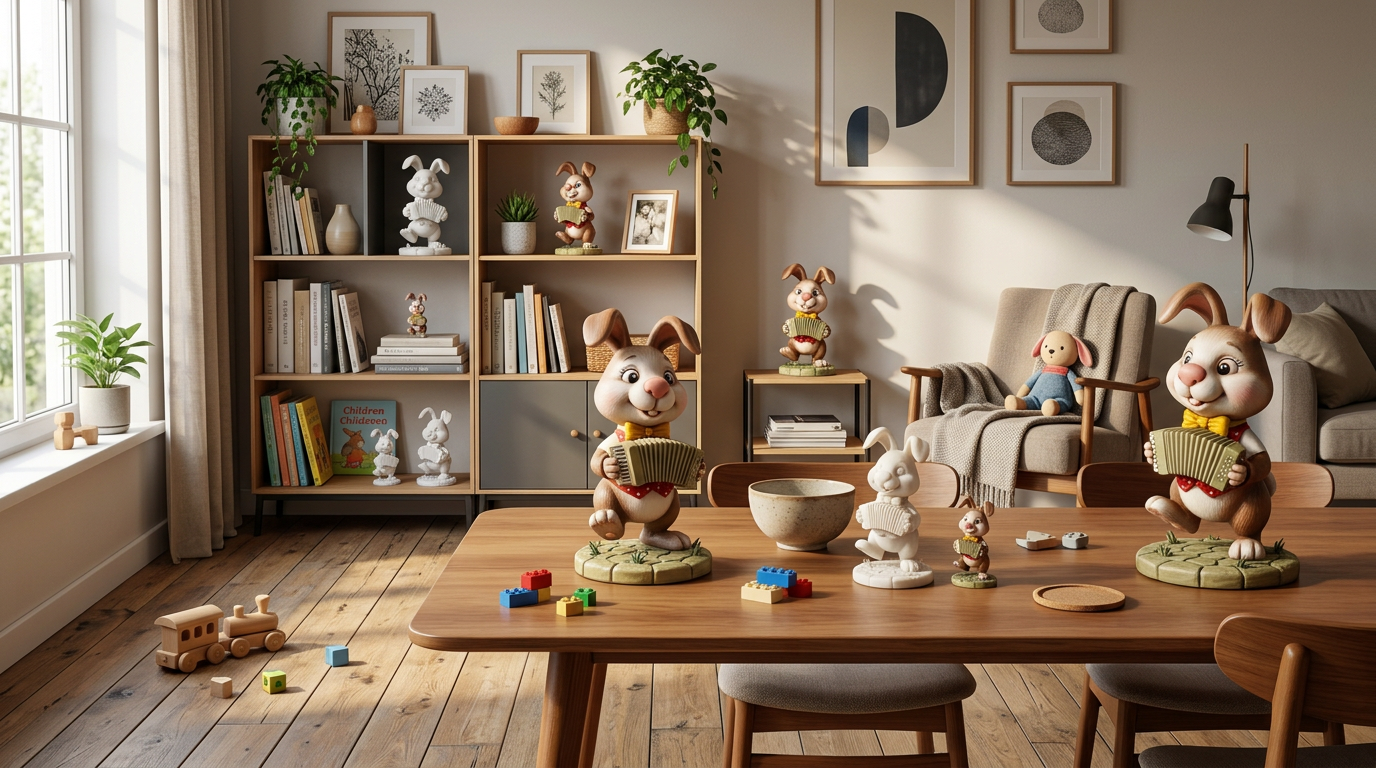 Oskar der Akkordeon-Hase - Melodien des Glücks