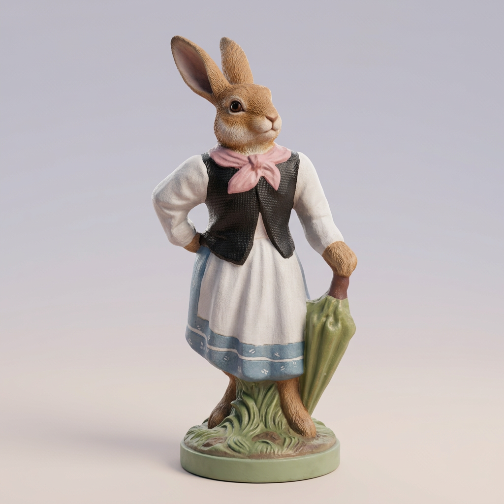 Hoppel-Marie, die Gartenfreundin