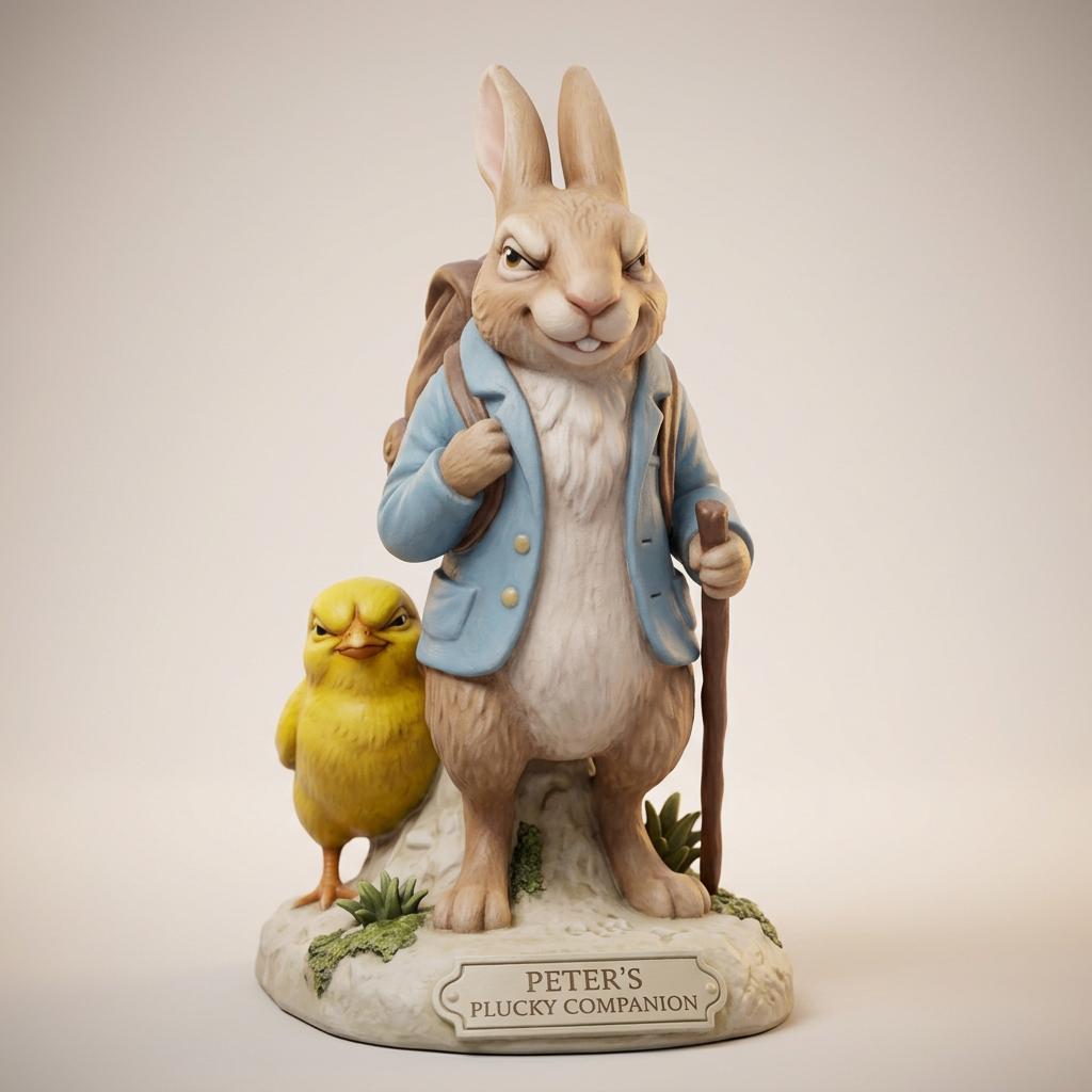 Peter und sein tapferer Küken-Freund