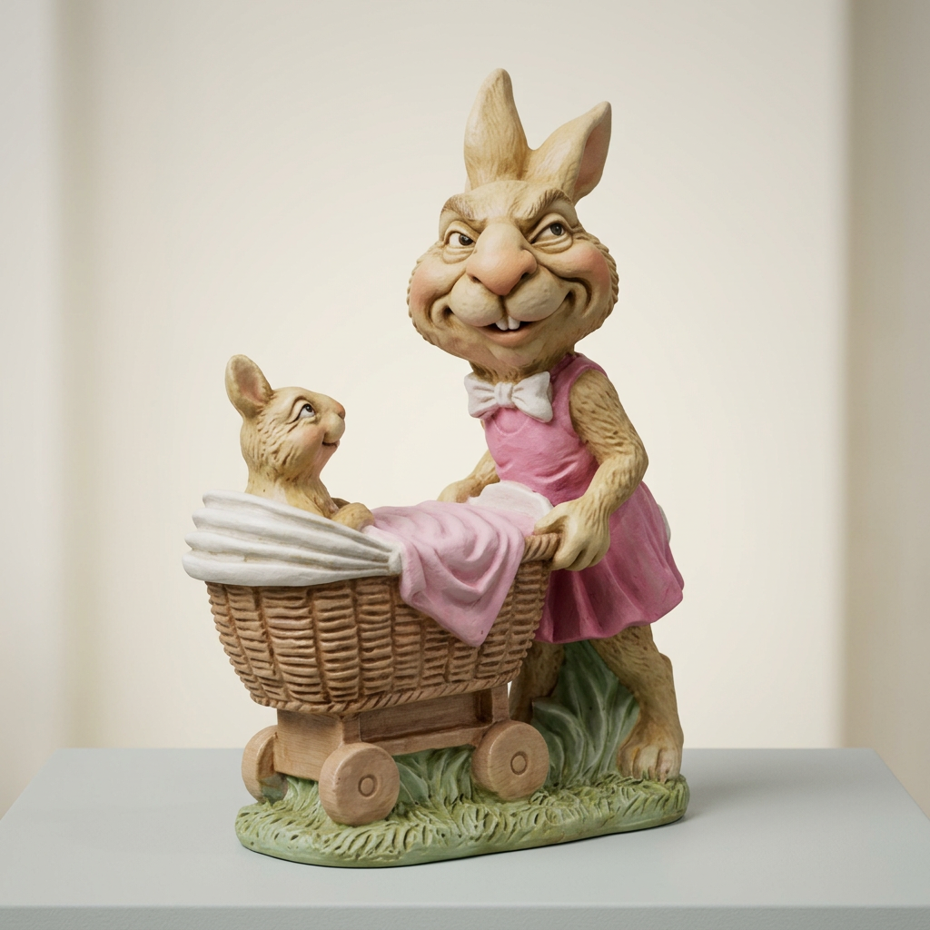 Moppelchen & Hoppeline: Ein Osterhase und sein Nachwuchs