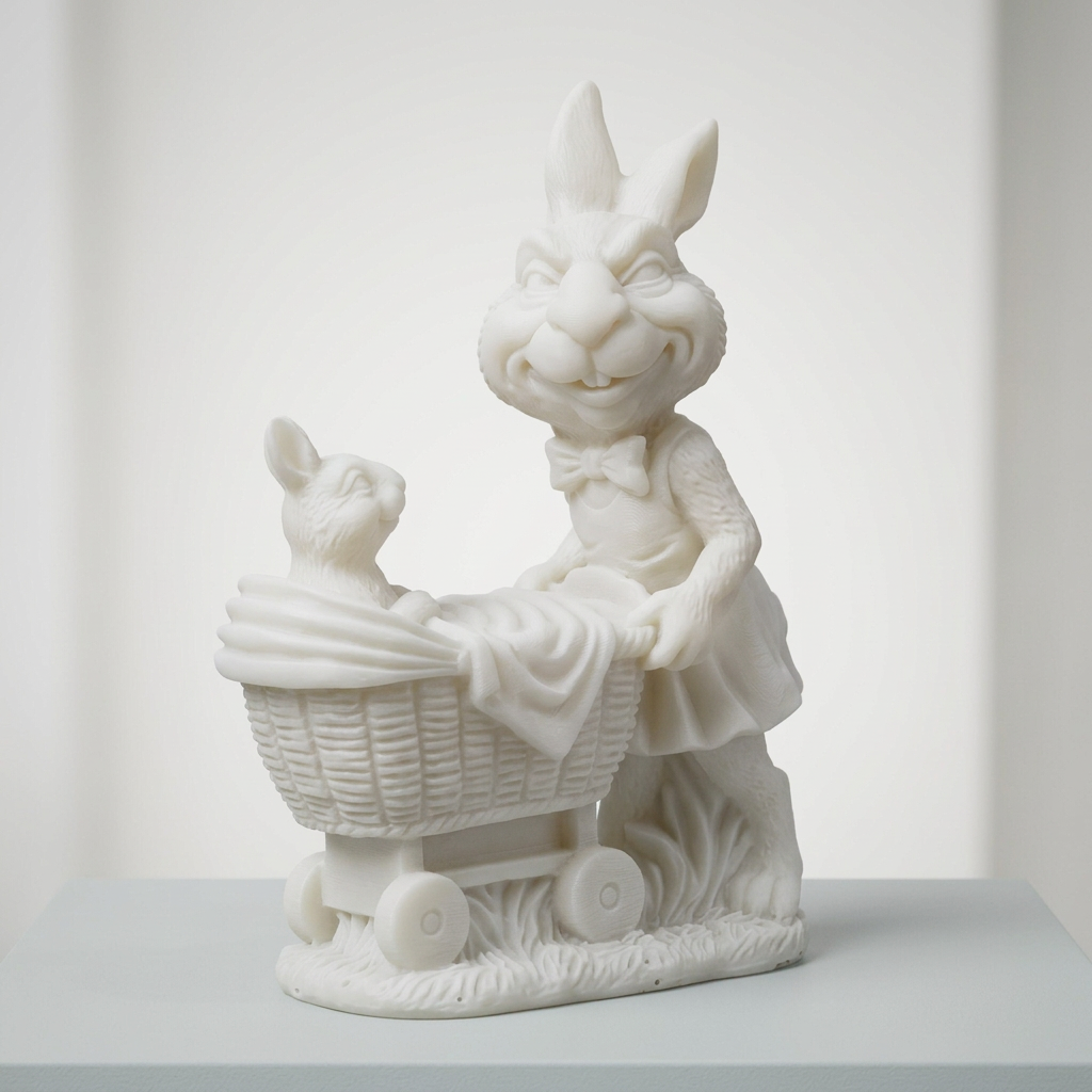 Moppelchen & Hoppeline: Ein Osterhase und sein Nachwuchs