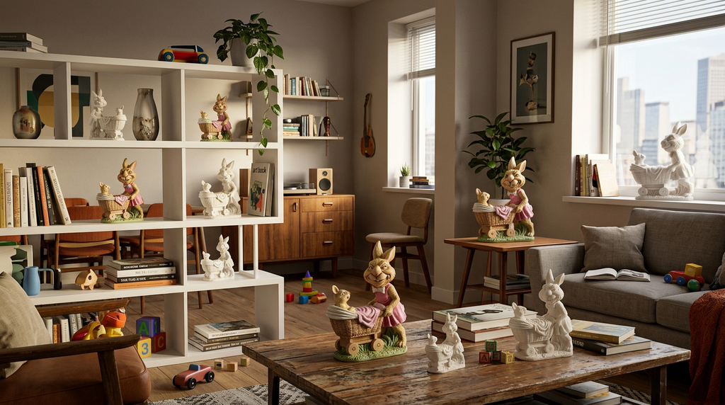 Moppelchen & Hoppeline: Ein Osterhase und sein Nachwuchs