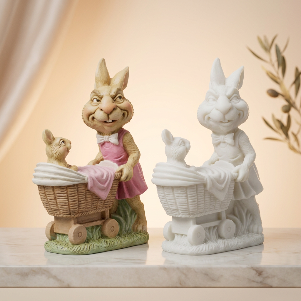 Moppelchen & Hoppeline: Ein Osterhase und sein Nachwuchs