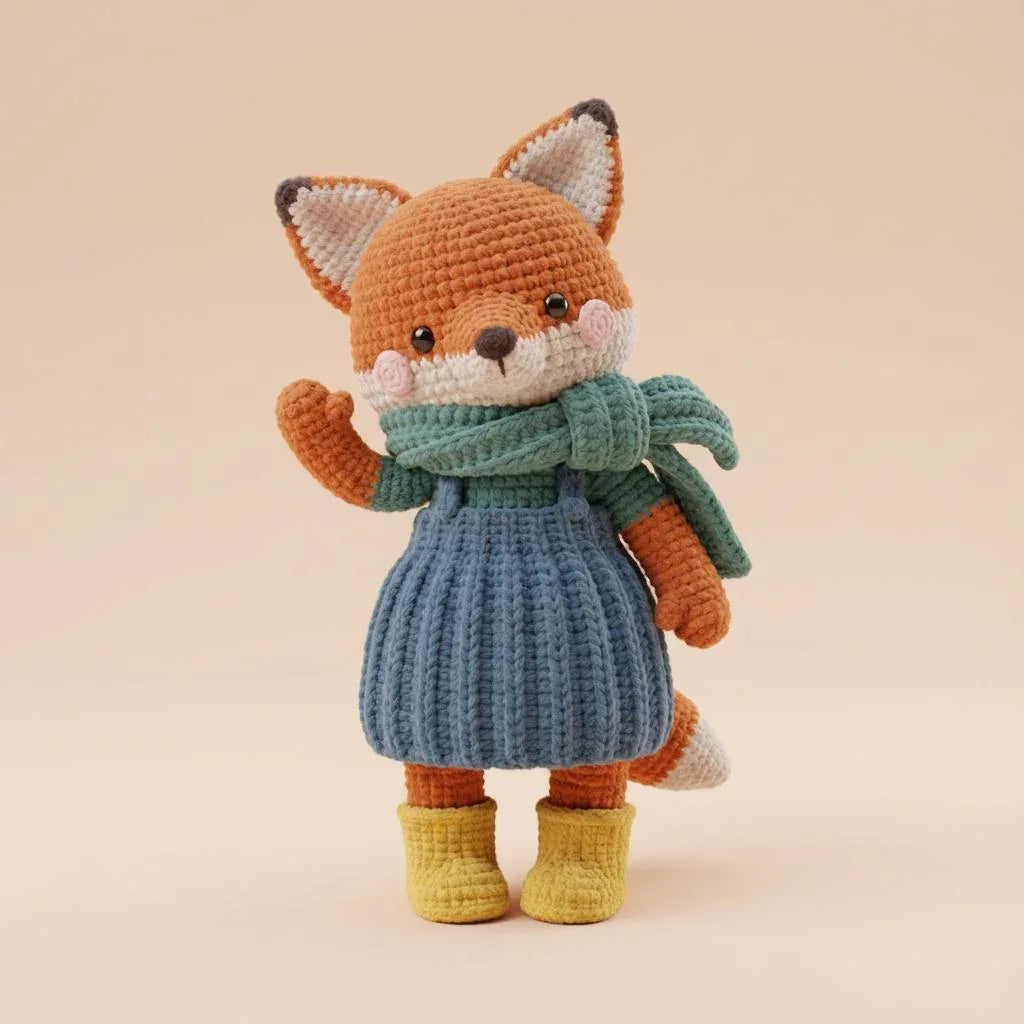 Frieda Fuchs – 3D-Kunstobjekt nach deiner Zeichnung | 3D‑Memories - 3D Memories