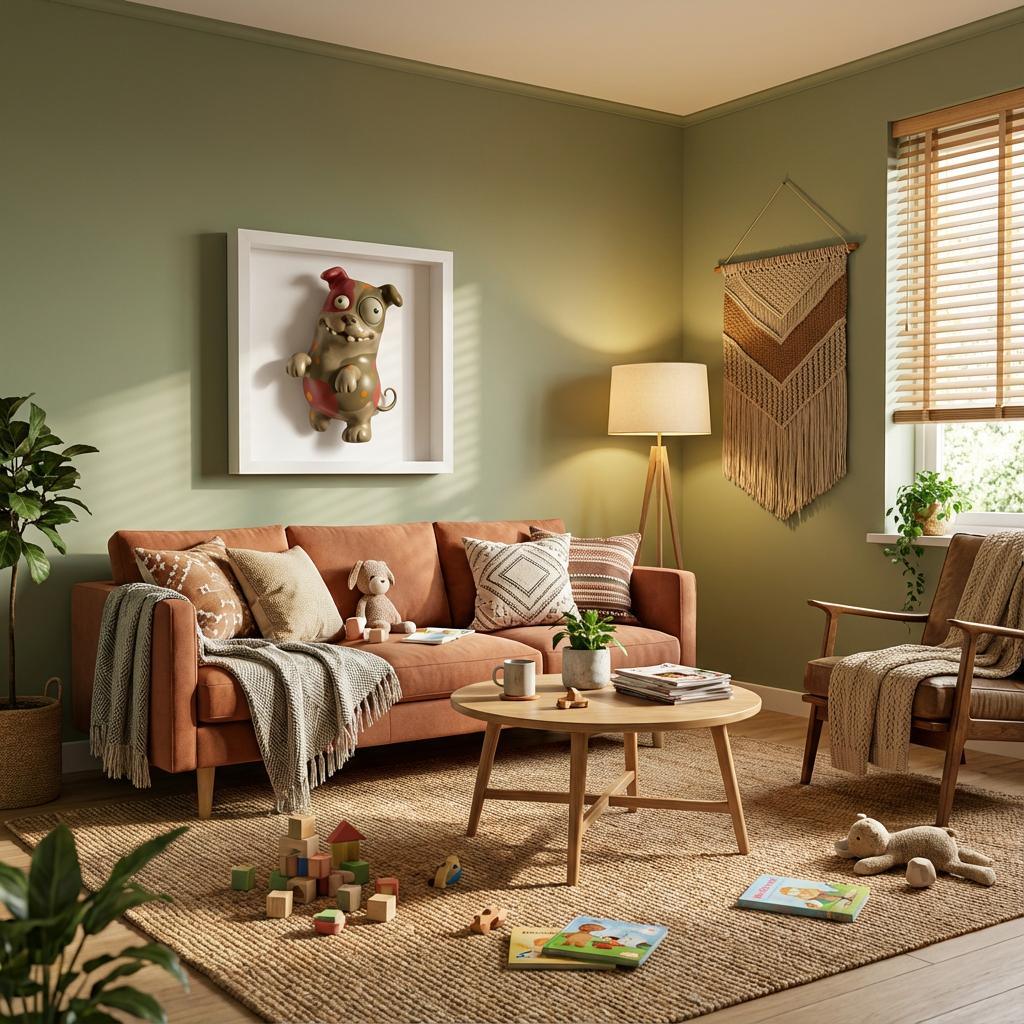 Buntiger Hund 'Frodo' – Ihr fröhlicher 3D-Begleiter - 3D Memories