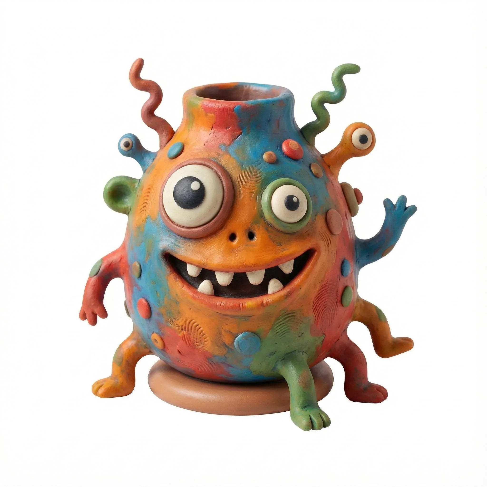 Einzigartige 3D-Kunst-Vase – Moderne Erinnerung neu interpretiert - 3D Memories