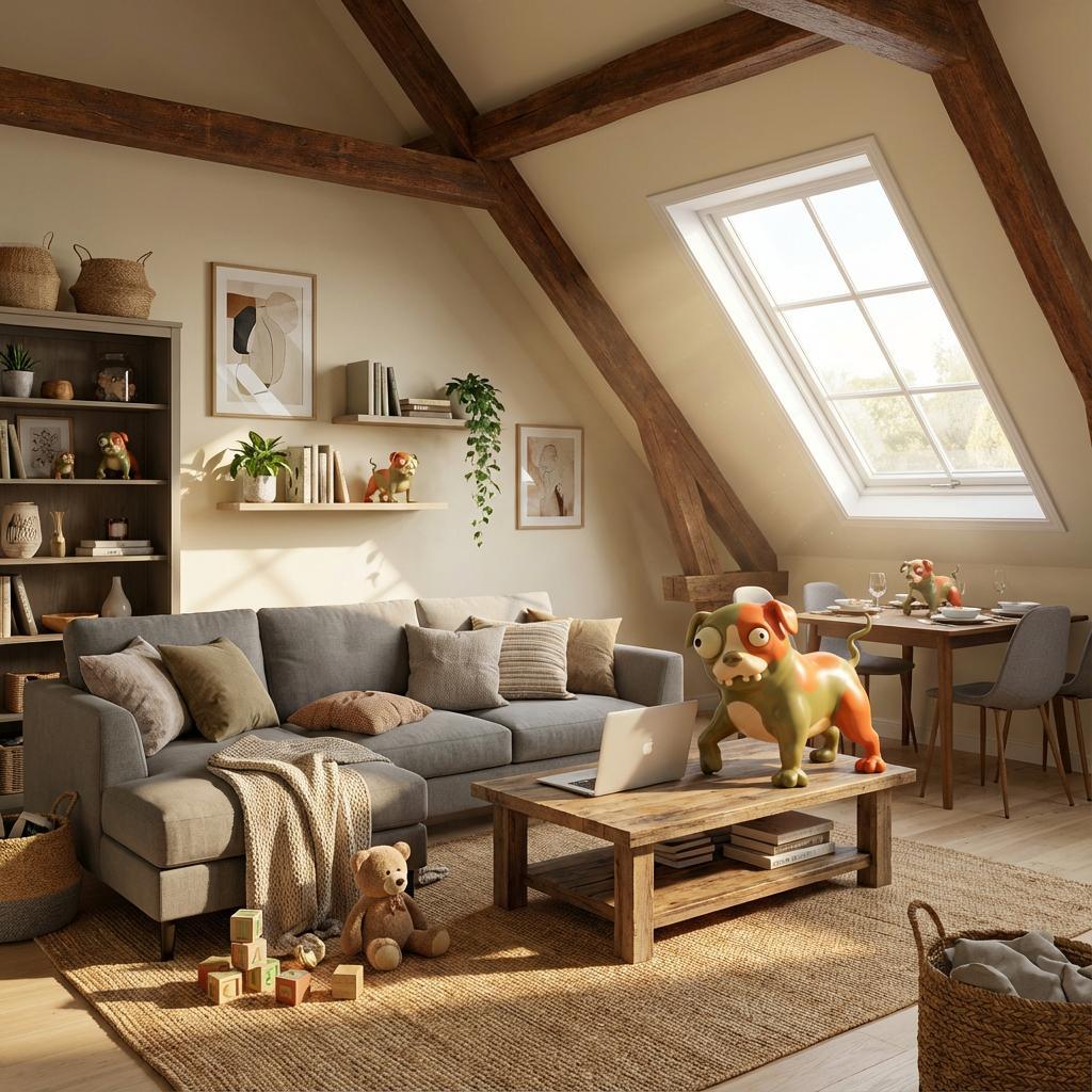 Flauschi – Der fröhliche Farbwirbel-Hund - 3D Memories