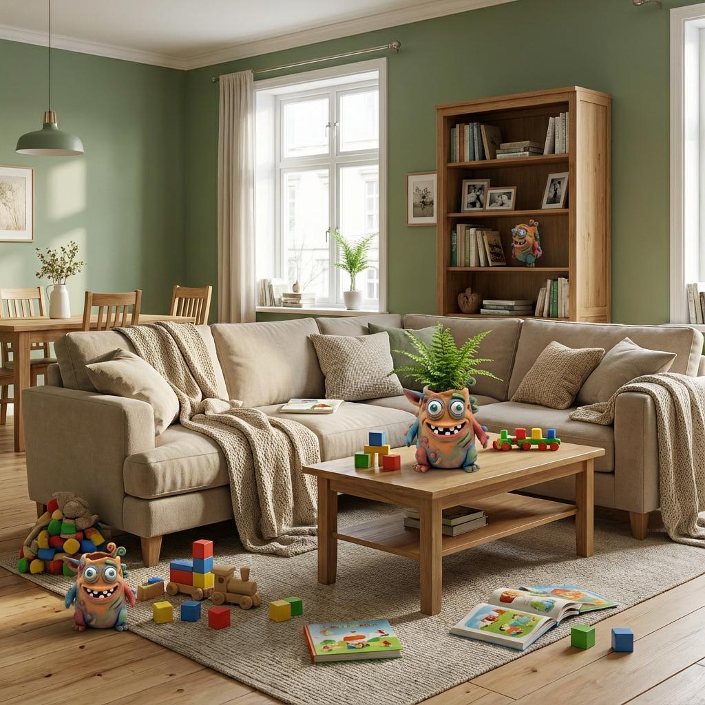 Buntes Monster 'Lumi' – Ihr fröhlicher 3D-Begleiter - 3D Memories