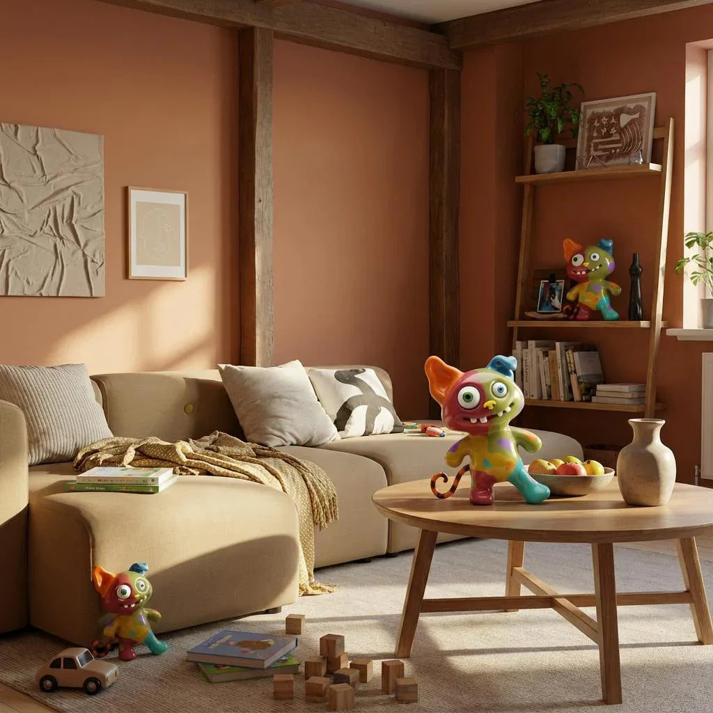 Der bunte Kumpel - Einzigartige 3D-Kunstfigur von 3D-Memories - 3D Memories