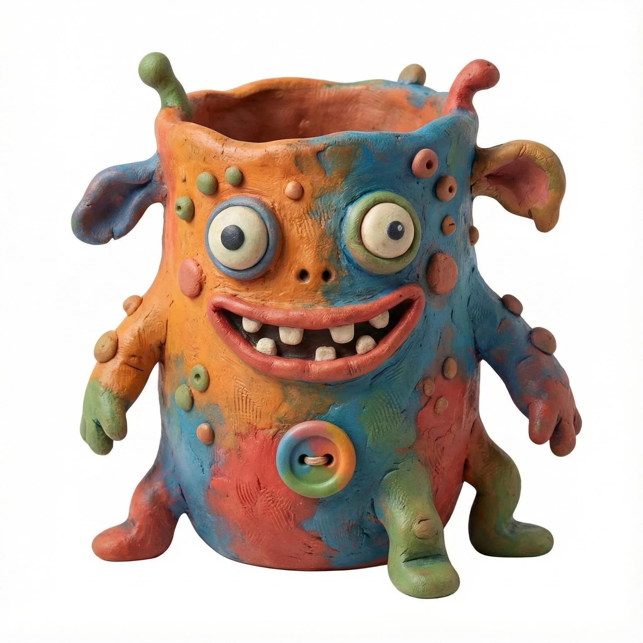 Einzigartige 3D-Kunst Vase – Modernes Erinnerungsstück - 3D Memories