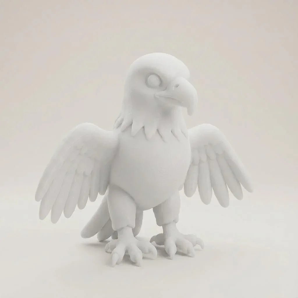 Häkeladler „Auron“ – 3D-Memories Kunstfigur (aus deinem Bild) - 3D Memories